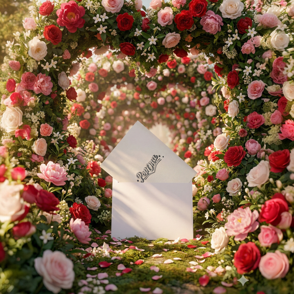 3D Cherry Blossom Street Pop Up Card | PopOra