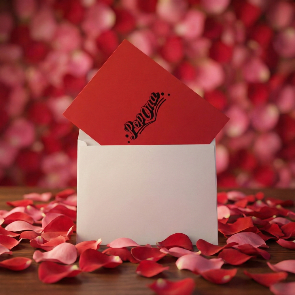 3D Bunch of Roses Pop Up Flower Card | PopOra