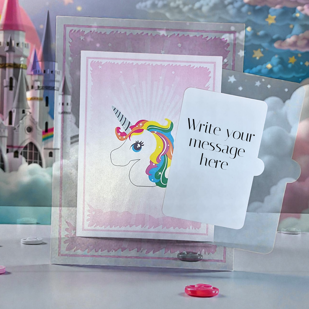 3D Unicorn Pop Up Birthday Card for Girls | PopOra