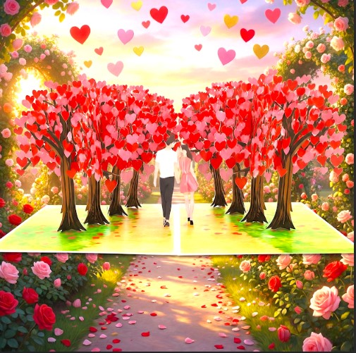 3D Heart Tree Pop Up Romantic Card | PopOra
