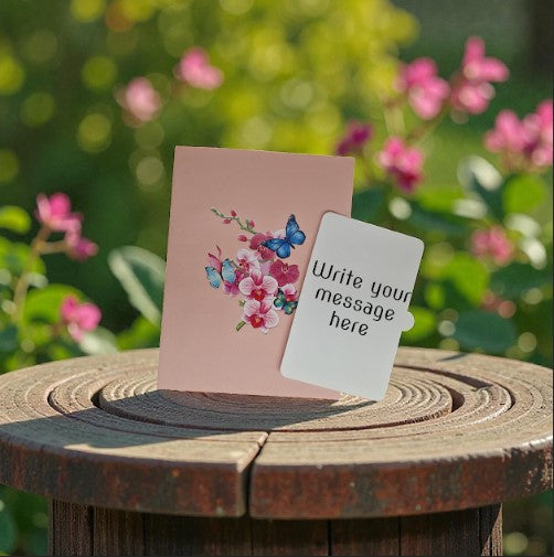 3D Pink Orchid Pop Up Flower Card | PopOra