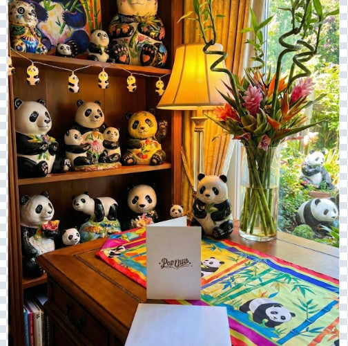 3D Panda Pop Up Birthday Card | PopOra